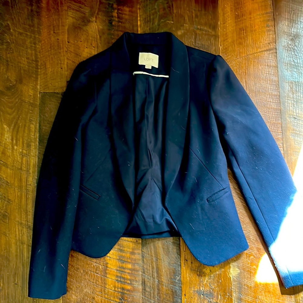 LOFT navy blazer